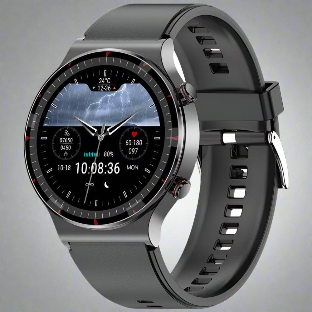 Elegant Smartwatch for Men with EKG Heart Rate Sleep Analysis Waterproof 1