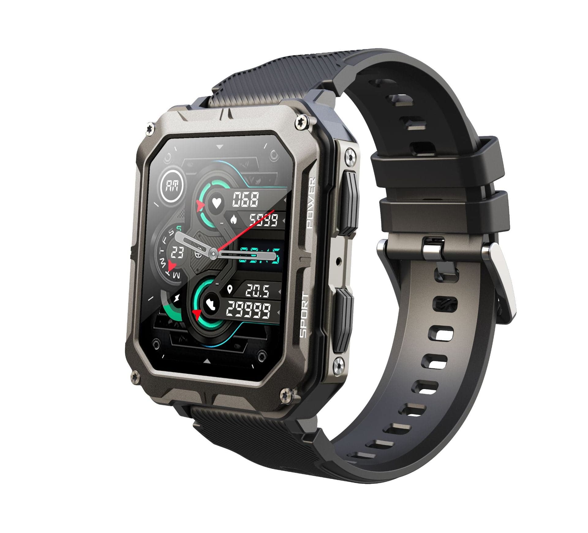 Robust Multifunction Smartwatch for Men IP68 Waterproof Bluetooth 5.0 Sport 8