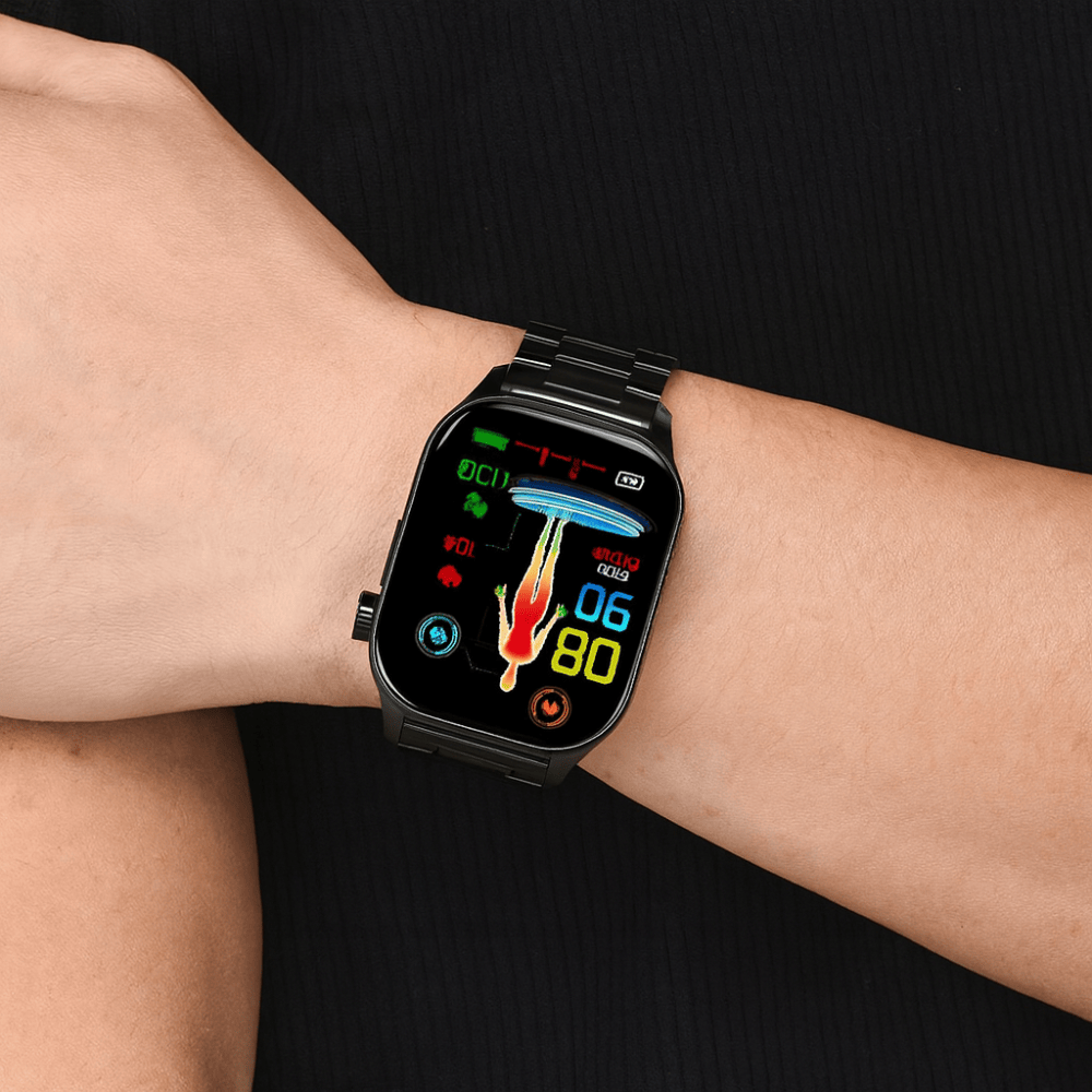 Intelligent Smartwatch for Seniors Health Monitor GPS SOS Function 7