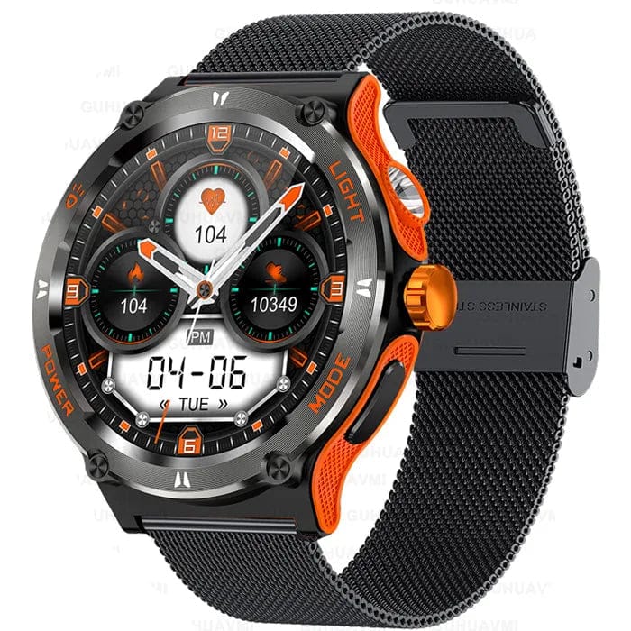 Robust Smartwatch for Men Tactical Waterproof Outdoor 25 Days Battery 4