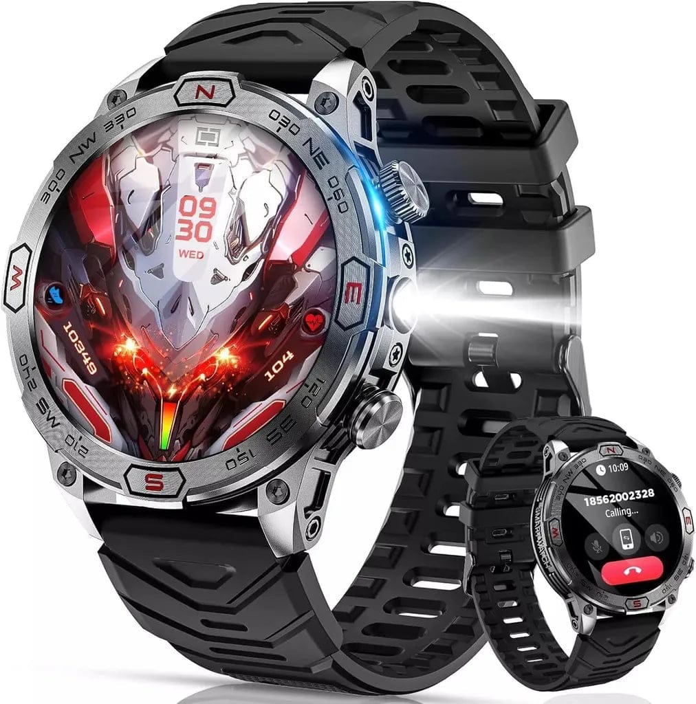 Robuste Smartwatch für Unisex mit GPS Herzfrequenzmonitor 10 Tage Akku Outdoor 3