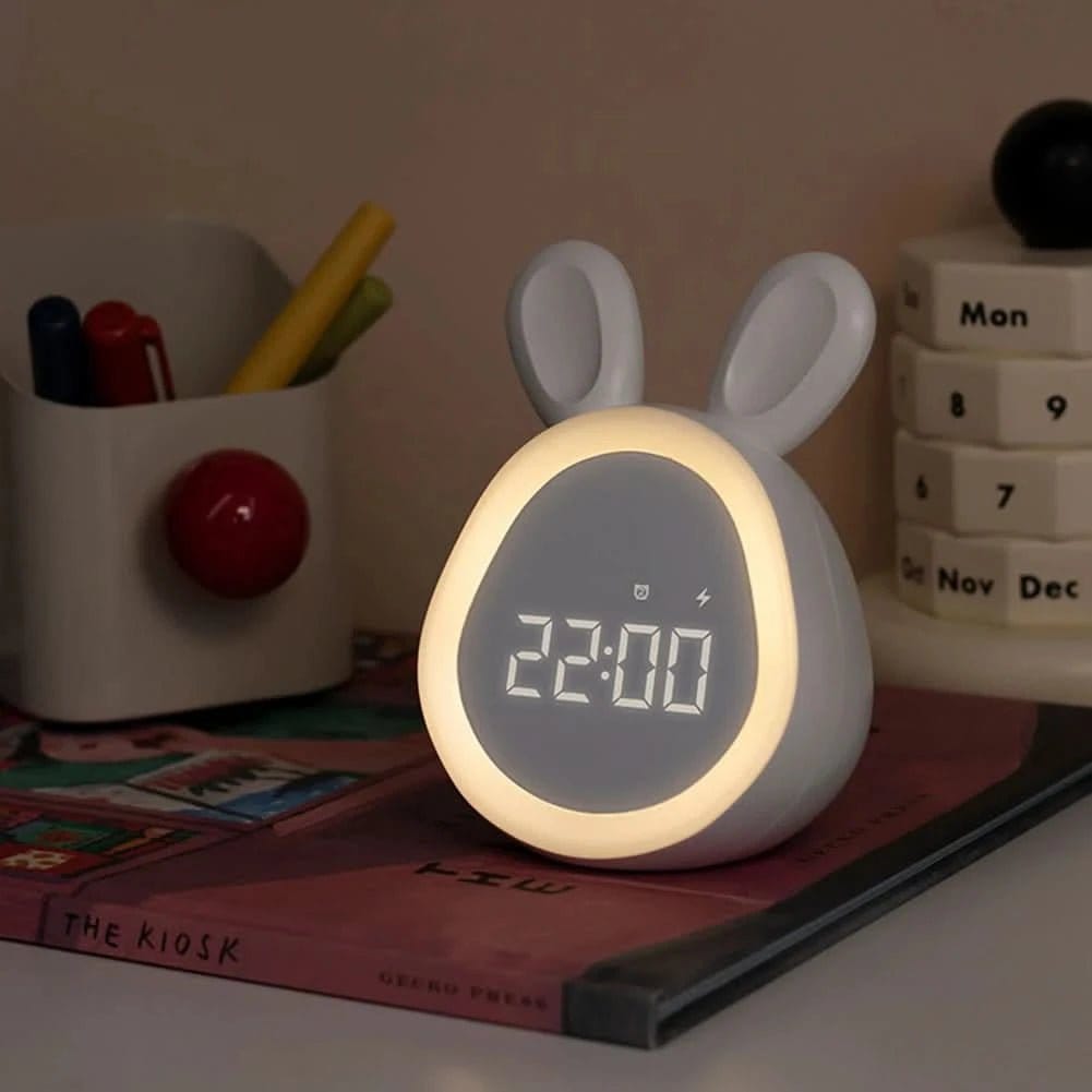 Charmantes Digitaler Alarm Clock für Kinder Cartoon Design Energiesparend Langlebig 3