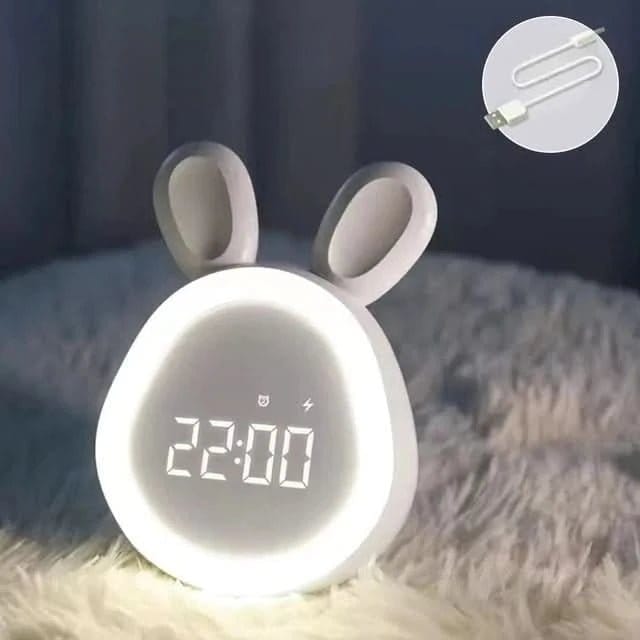 Charmantes Digitaler Alarm Clock für Kinder Cartoon Design Energiesparend Langlebig 2