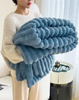 Luxurious Plush Maxi Blanket for Unisex Warm Versatile 8