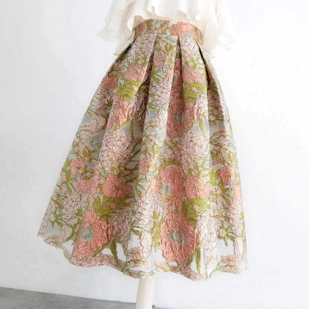 Primadon A-Linien-Röcke Kristina | Eleganter Trachtenrock für Damen Vintage