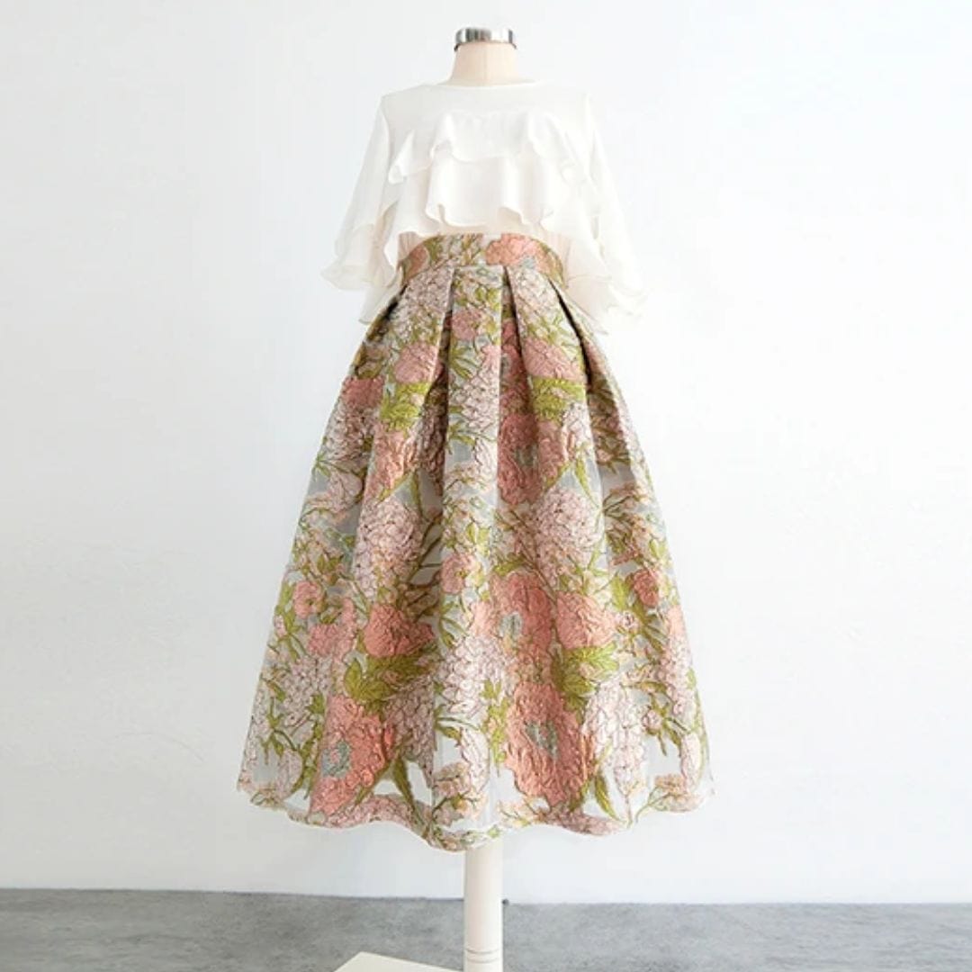 Primadon A-Linien-Röcke Kristina | Eleganter Trachtenrock für Damen Vintage