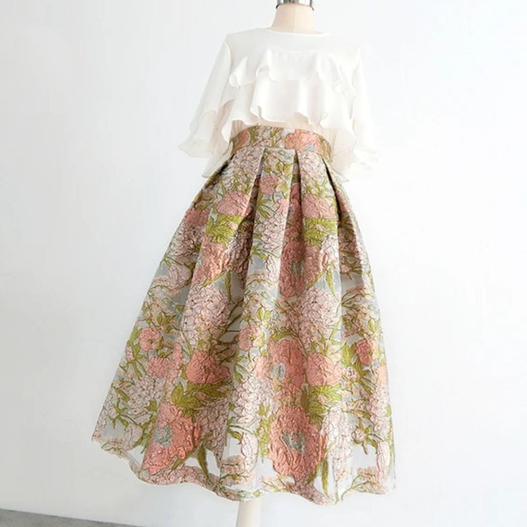 Primadon A-Linien-Röcke Kristina | Eleganter Trachtenrock für Damen Vintage