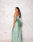 Primadon Abendkleider Maris elegantes Ein-Schulter-Kleid Abendkleid für Damen atmungsaktiv