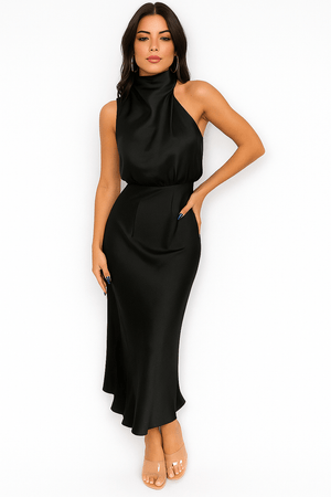 Primadon Abendkleider Schwarz / S Marlena | elegantes Abendkleid für Damen