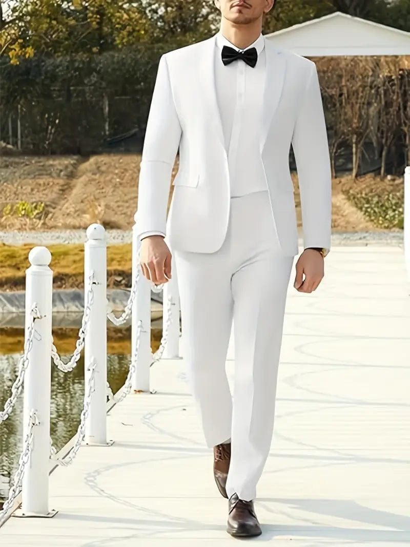 Primadon Anzüge & Blazer S Max | Eleganter Anzug für Herren Atmungsaktiv Sommer