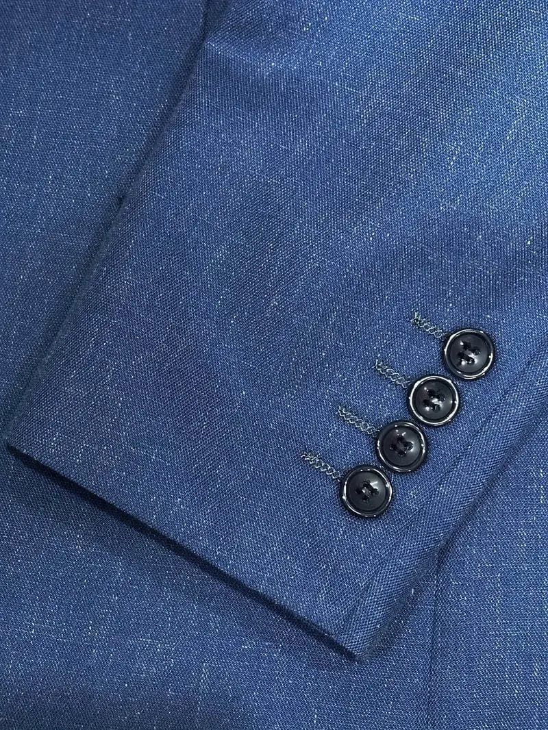Primadon Anzüge Leon | Eleganter Leinenmischanzug für Herren Slim Fit