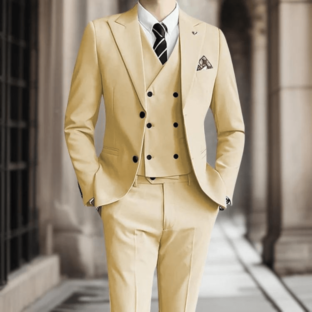 Primadon Anzüge Patrik | Eleganter Slim-Fit Anzug für Herren aus Baumwolle