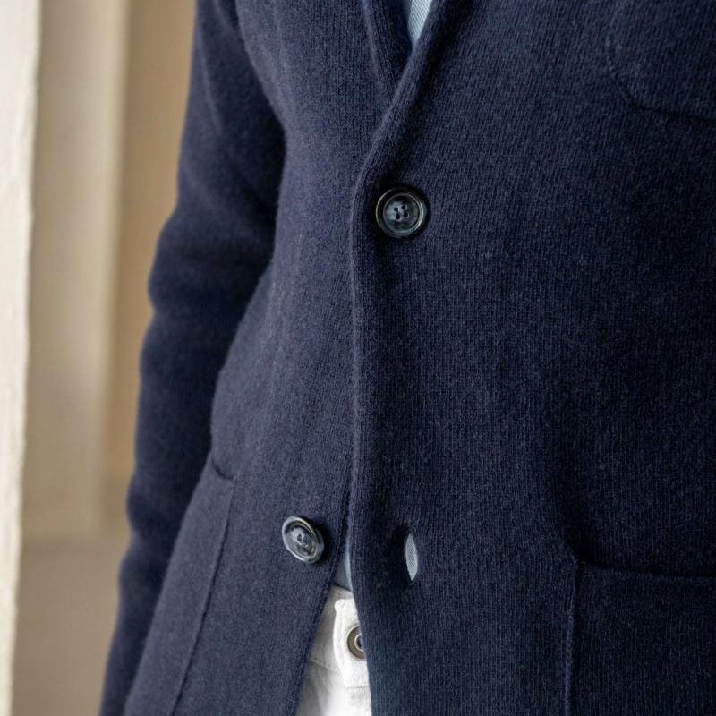 Primadon Blazer Felix | Eleganter Strickblazer für Herren Herbst/Winter