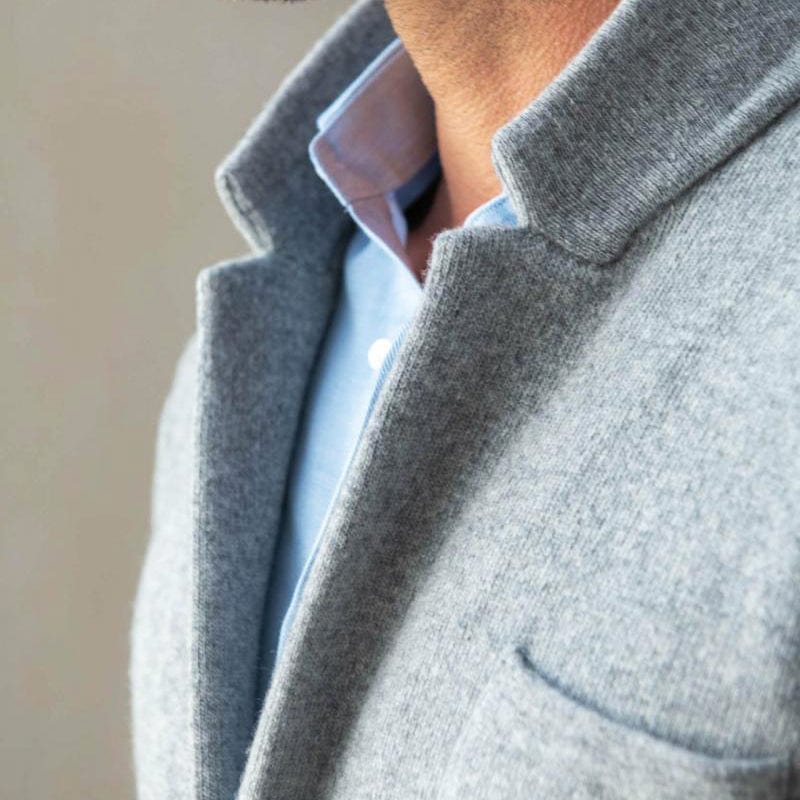 Primadon Blazer Felix | Eleganter Strickblazer für Herren Herbst/Winter