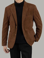 Primadon Blazer Felix | Lässiger Cordblazer für Herren entspannt
