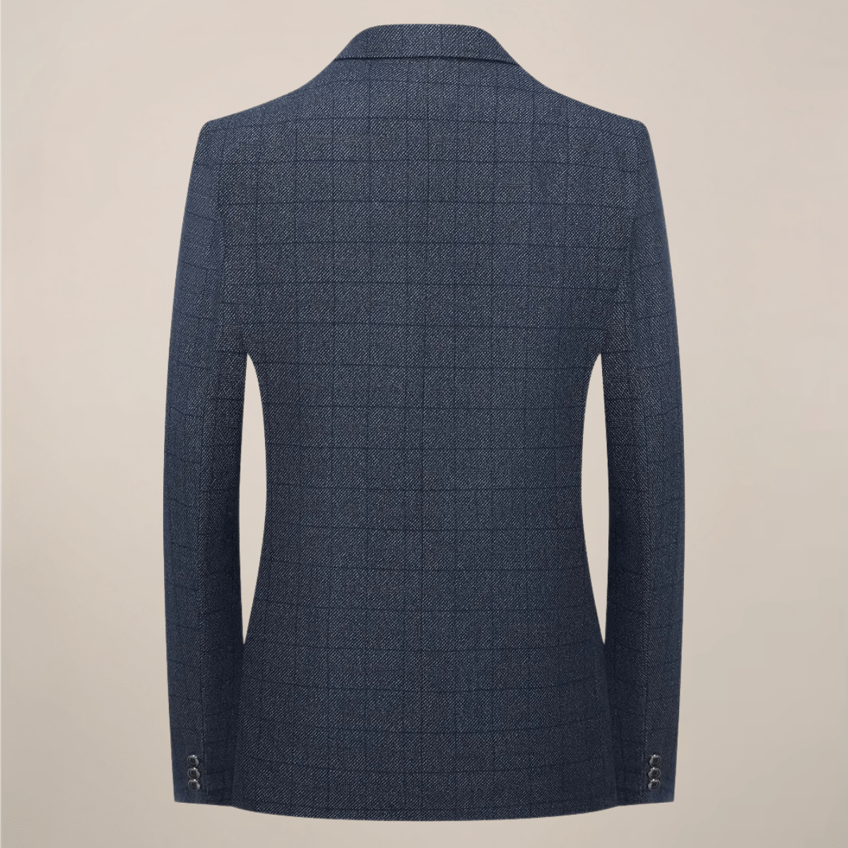 Primadon Blazer Lukas | Eleganter Karierter Blazer für Herren Langarm