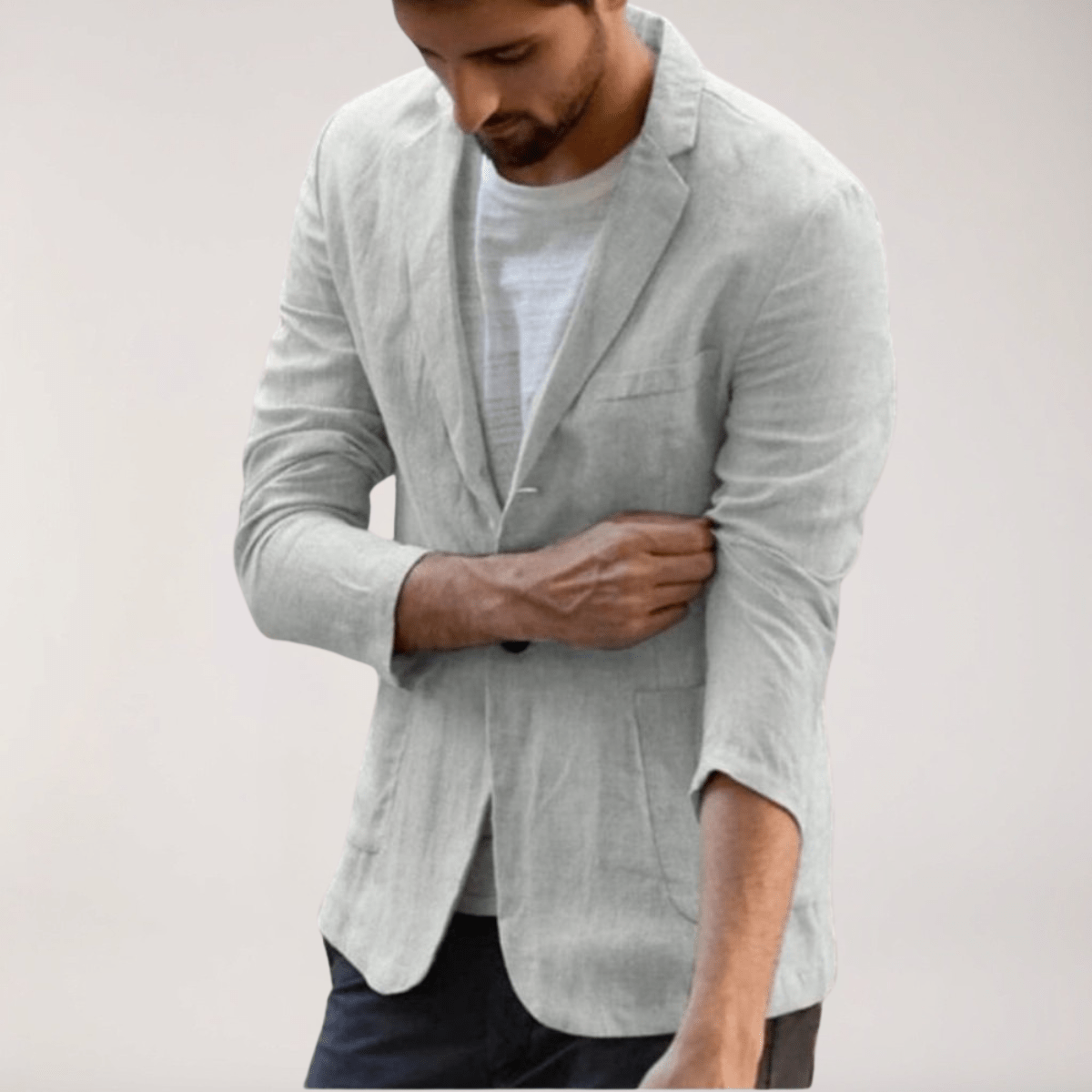 Primadon Blazer Max | Moderner Blazer für Herren leicht Frühling