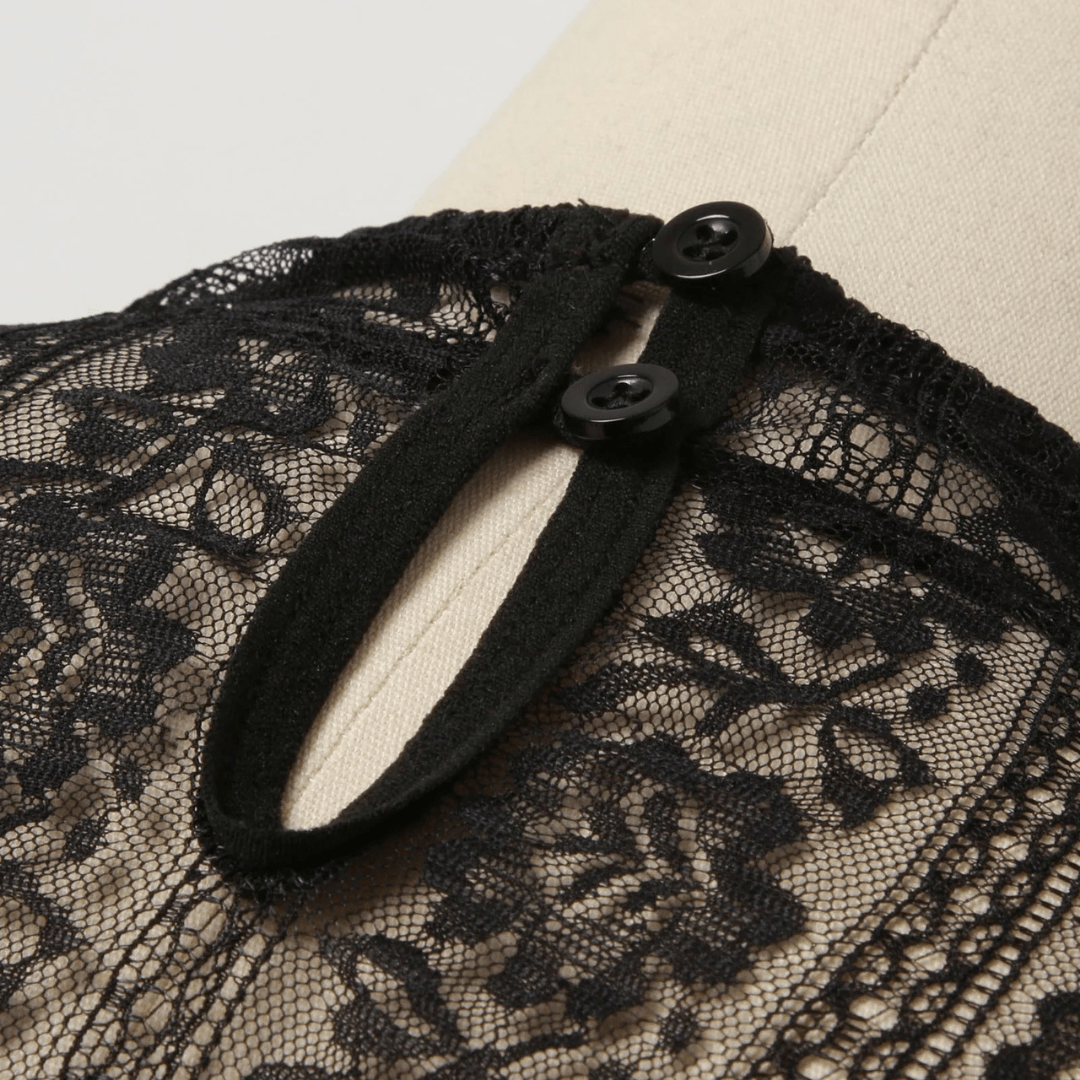 Primadon Blusen Amelie | Elegante Trachtenbluse für Damen schwarz