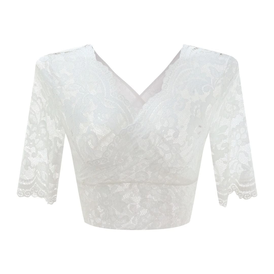 Primadon Blusen Jaqueline | Elegante Bluse für Damen kurzarm festlich