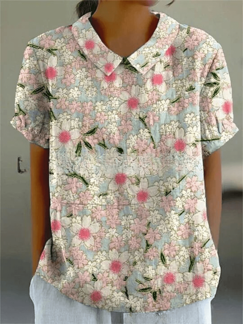 Primadon Blusen Weiß 2 / XS Sarina | romantische Bluse für Damen Baumwolle
