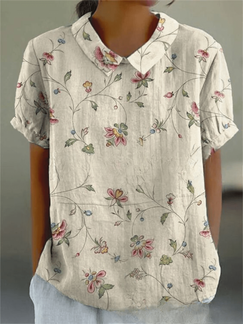 Primadon Blusen Weiß 5 / XS Sarina | romantische Bluse für Damen Baumwolle