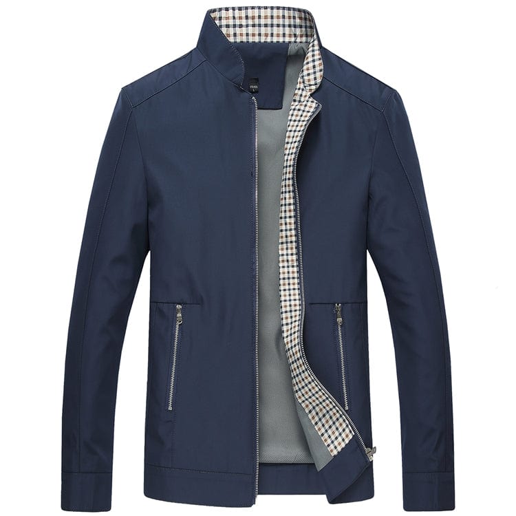 Primadon Bomberjacken Blau / M Kian | Leichte Slim Fit Herrenjacke