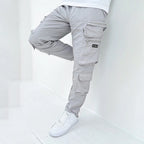 Primadon Cargo-Hosen Grau / S Raphael | Stilvolle Cargohose für Herren vielseitig
