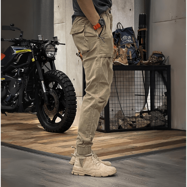 Primadon Cargo-Hosen Rasmus | Bequeme Cargohose Herren modern mit Taschen