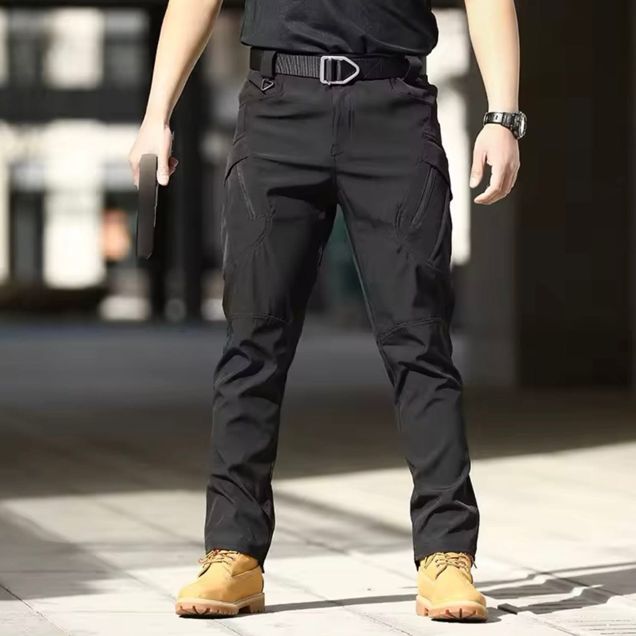 Primadon Cargo-Hosen Schwarz / S Felix | Robuste Cargohose für Herren Outdoor