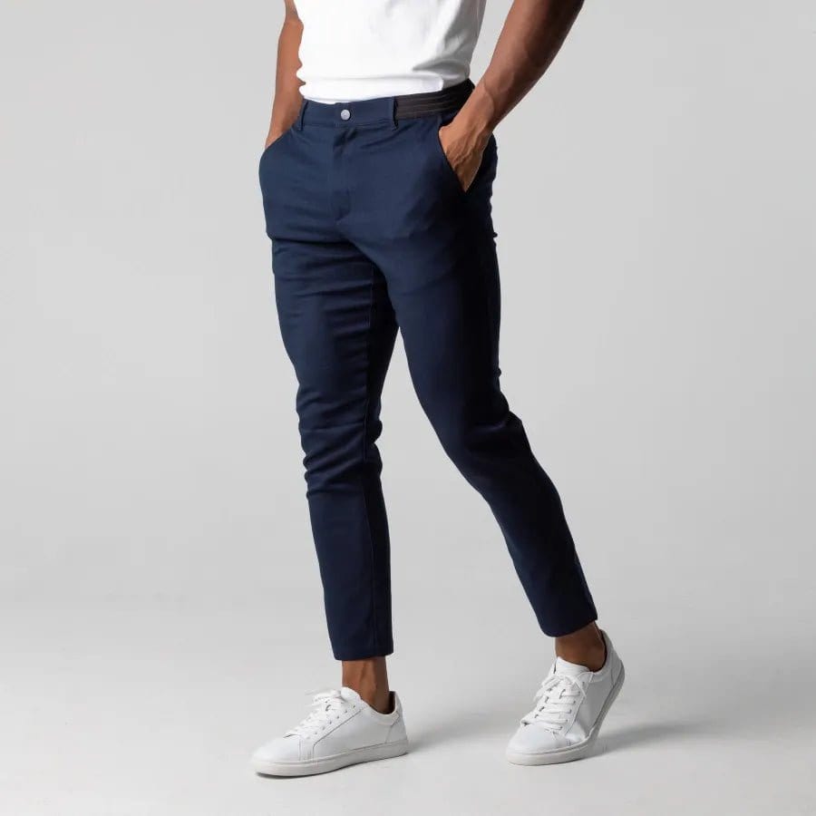 Primadon Chinos Marineblau / XS Bjorn | Elegante Chinohose für Herren Slim Fit Stretch