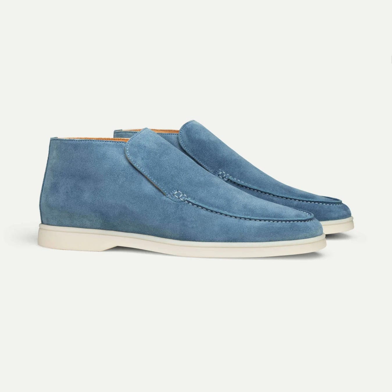 Primadon Chukka-Stiefel Himmelblau / 37.5 Nico elegante Chukka Boots für Herren suede