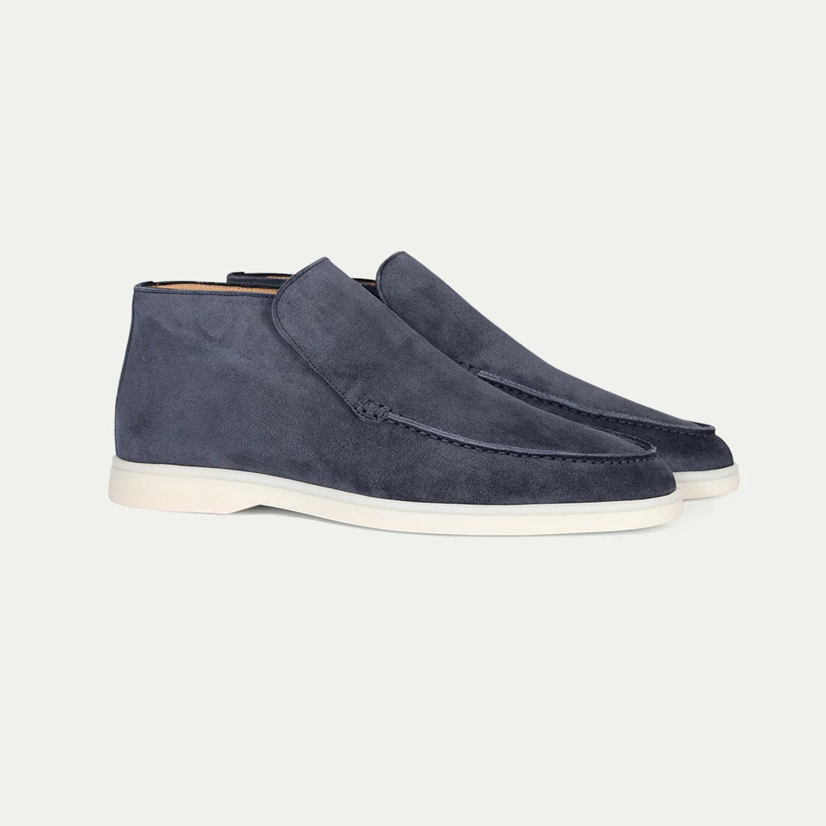 Primadon Chukka-Stiefel Marine / 37.5 Nico elegante Chukka Boots für Herren suede