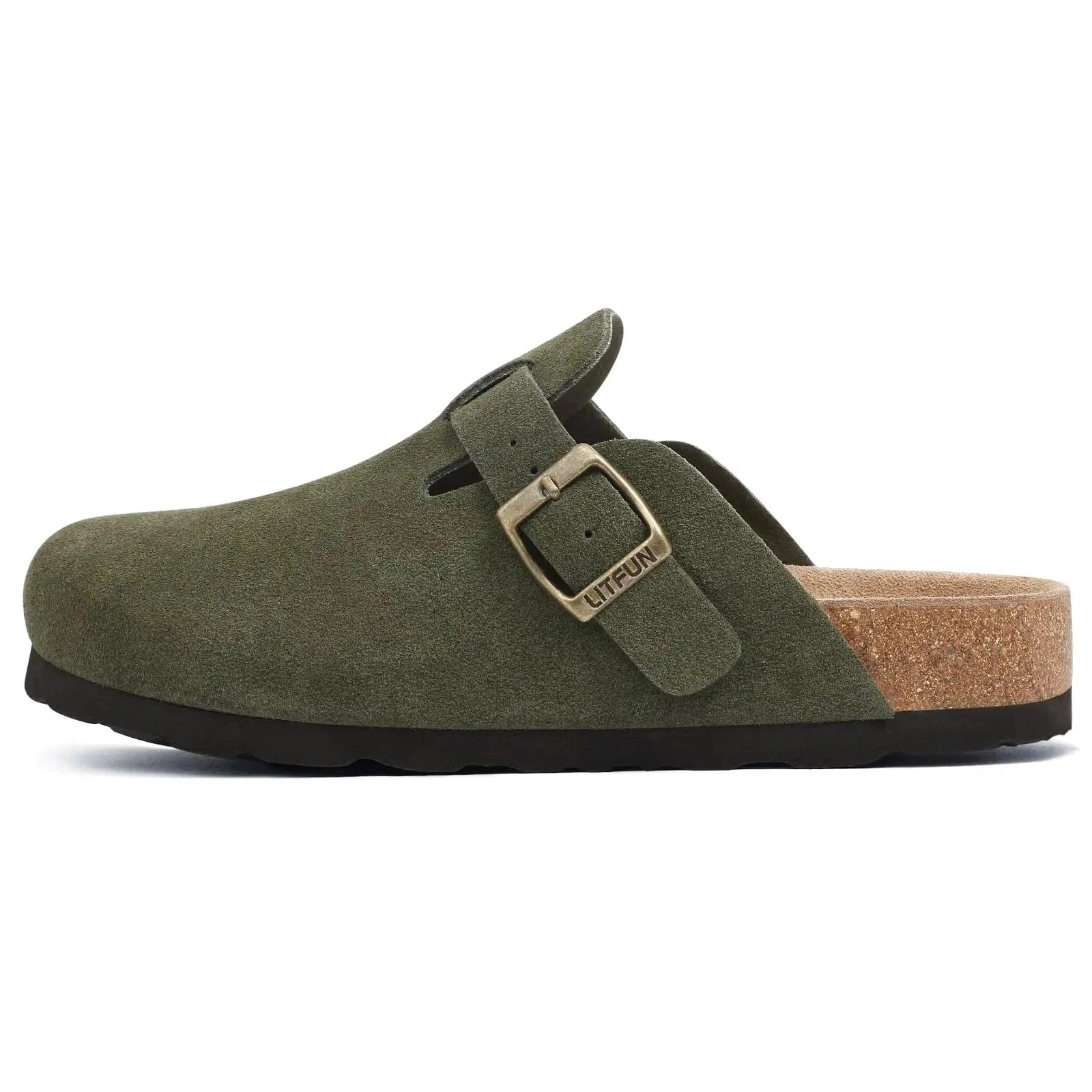 Primadon Clogs Helena | bequeme Wildleder-Clogs für Damen Sommer