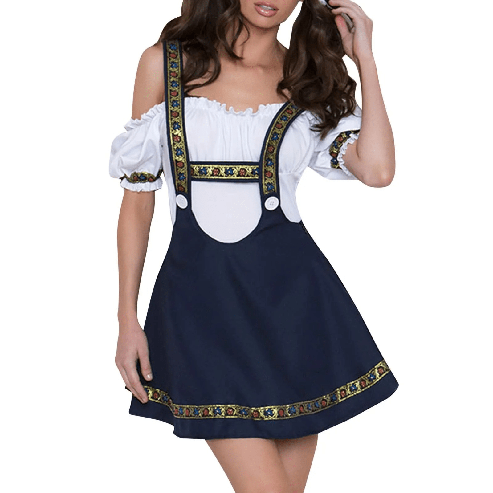 Primadon Cocktailkleider Clara | Elegantes Mini-Dirndl für Damen Oktoberfest