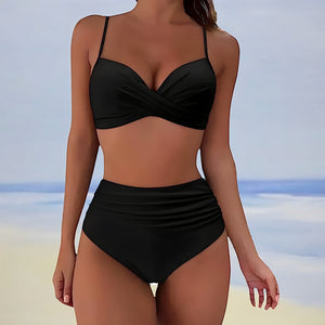 Primadon Damen-Badebekleidung Schwarz / S Zora | elegantes Bikini Set für Damen Sommer