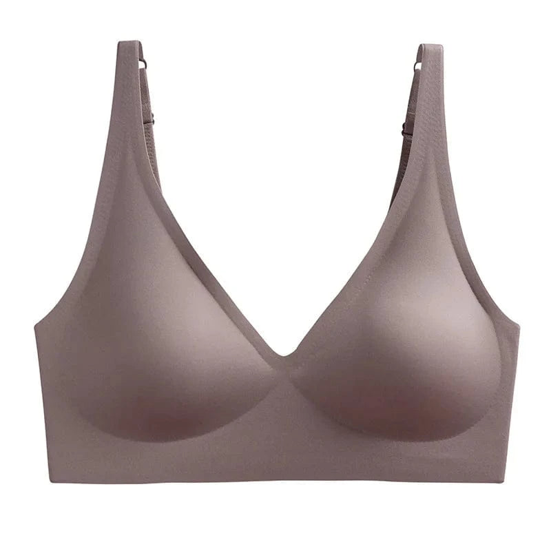 Primadon Damen-BHs Grau / 70A-C Sophie | nahtloser Push-Up BH für Damen verführerisch