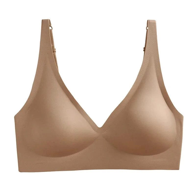 Primadon Damen-BHs Khaki / 70A-C Sophie | nahtloser Push-Up BH für Damen verführerisch