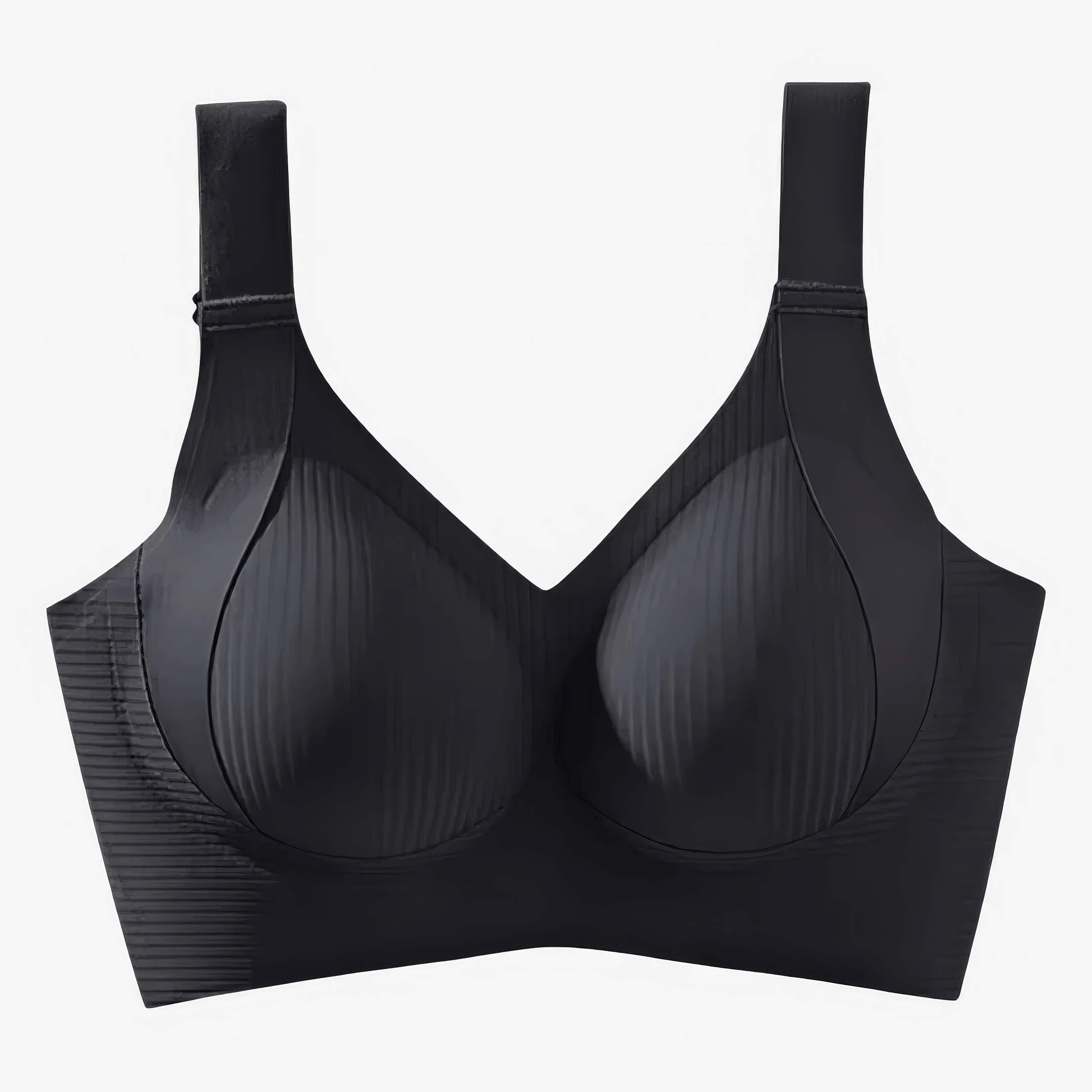 Primadon Damen-BHs Schwarz / 70A – 75C Cozy | nahtloser BH ohne Bügel für Damen bequem