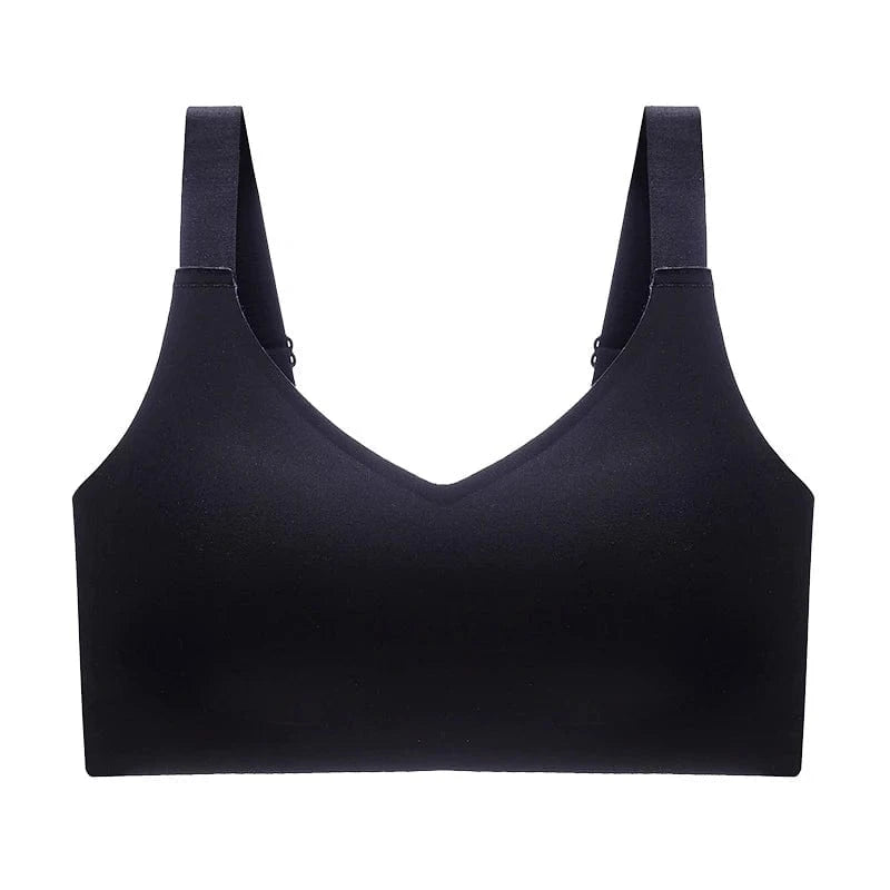 Primadon Damen-BHs Schwarz / 75B–75D Fina | nahtloser Push-up BH für Damen bequem