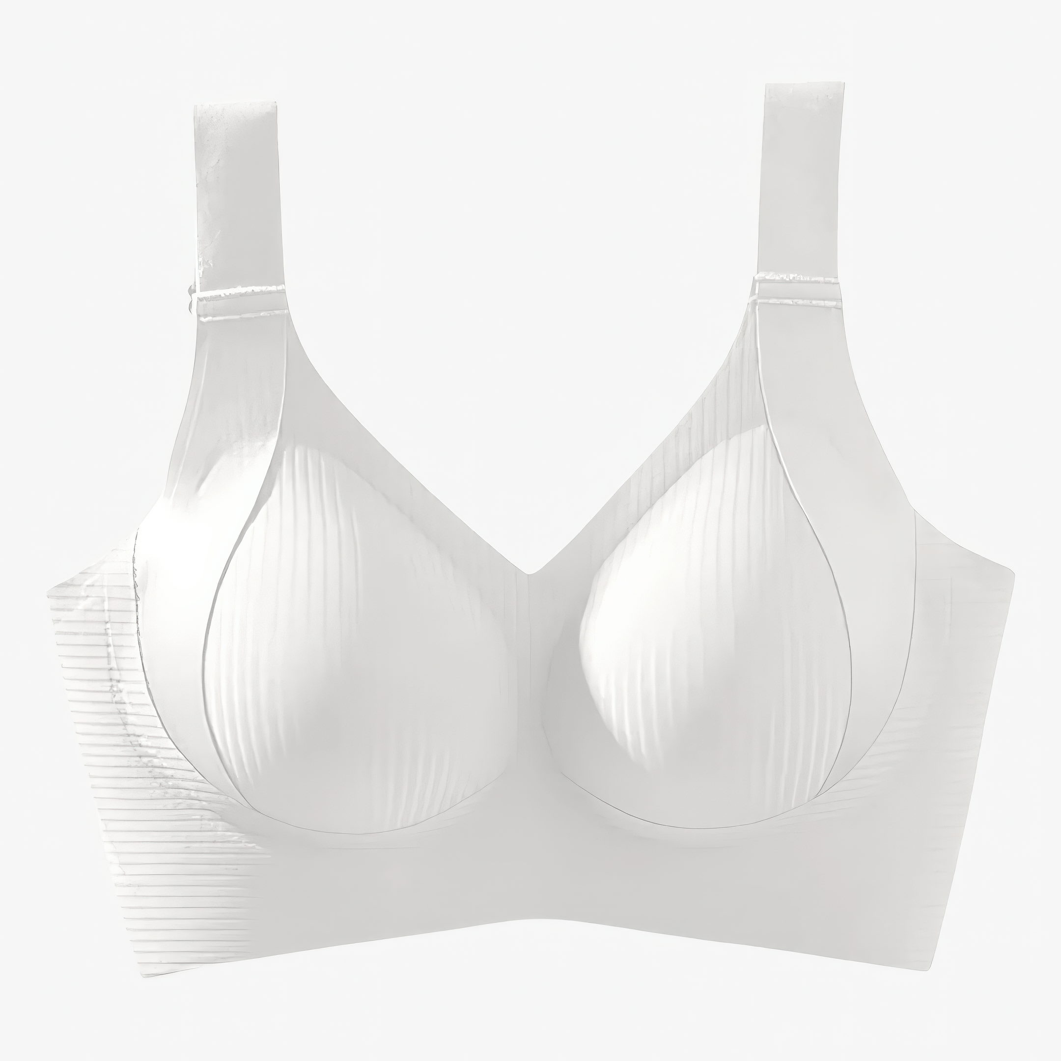 Primadon Damen-BHs Weiß / 70A – 75C Cozy | nahtloser BH ohne Bügel für Damen bequem