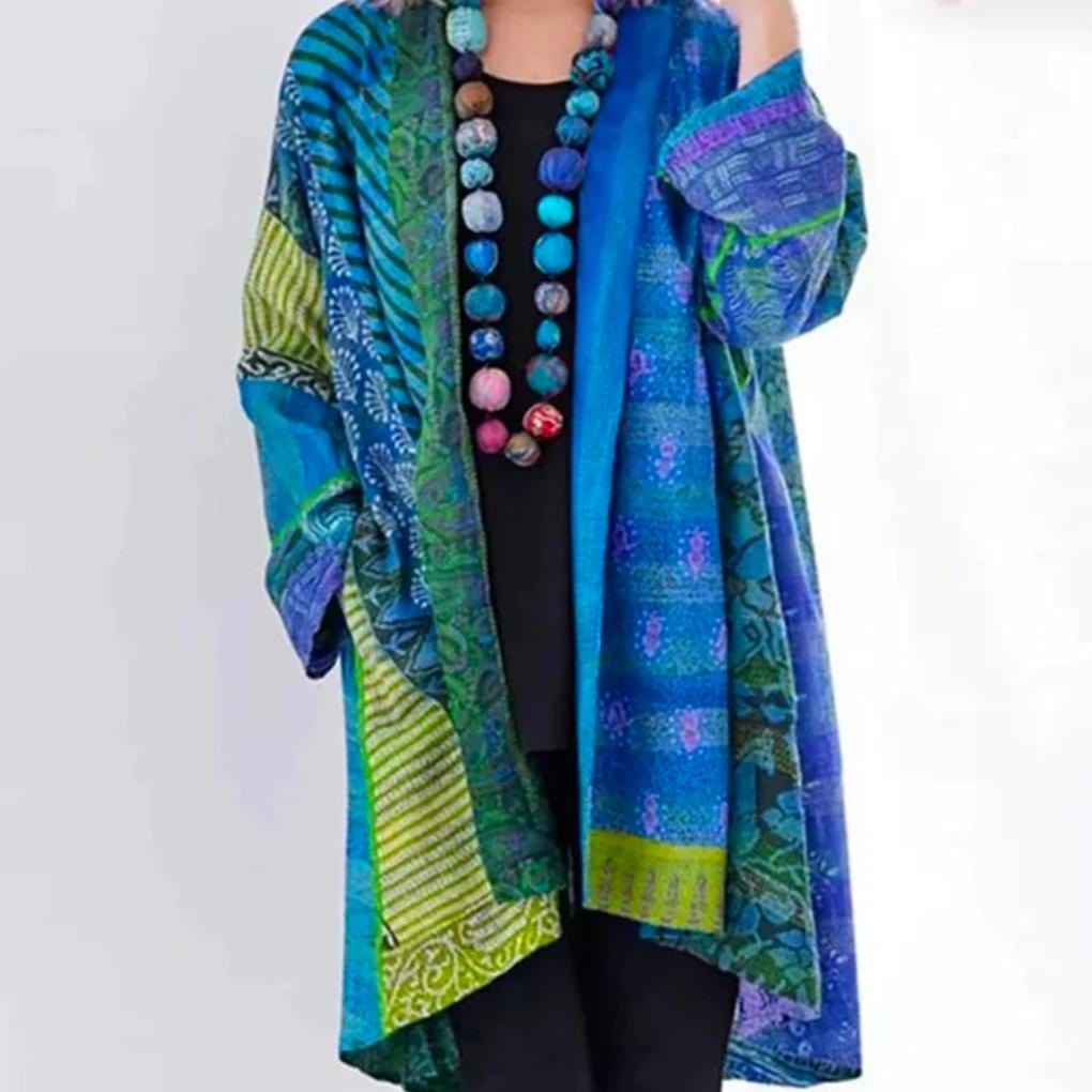 Primadon Damen Cardigans Blau / S Stilvoller Cardigan für Damen offen vielseitig elegant