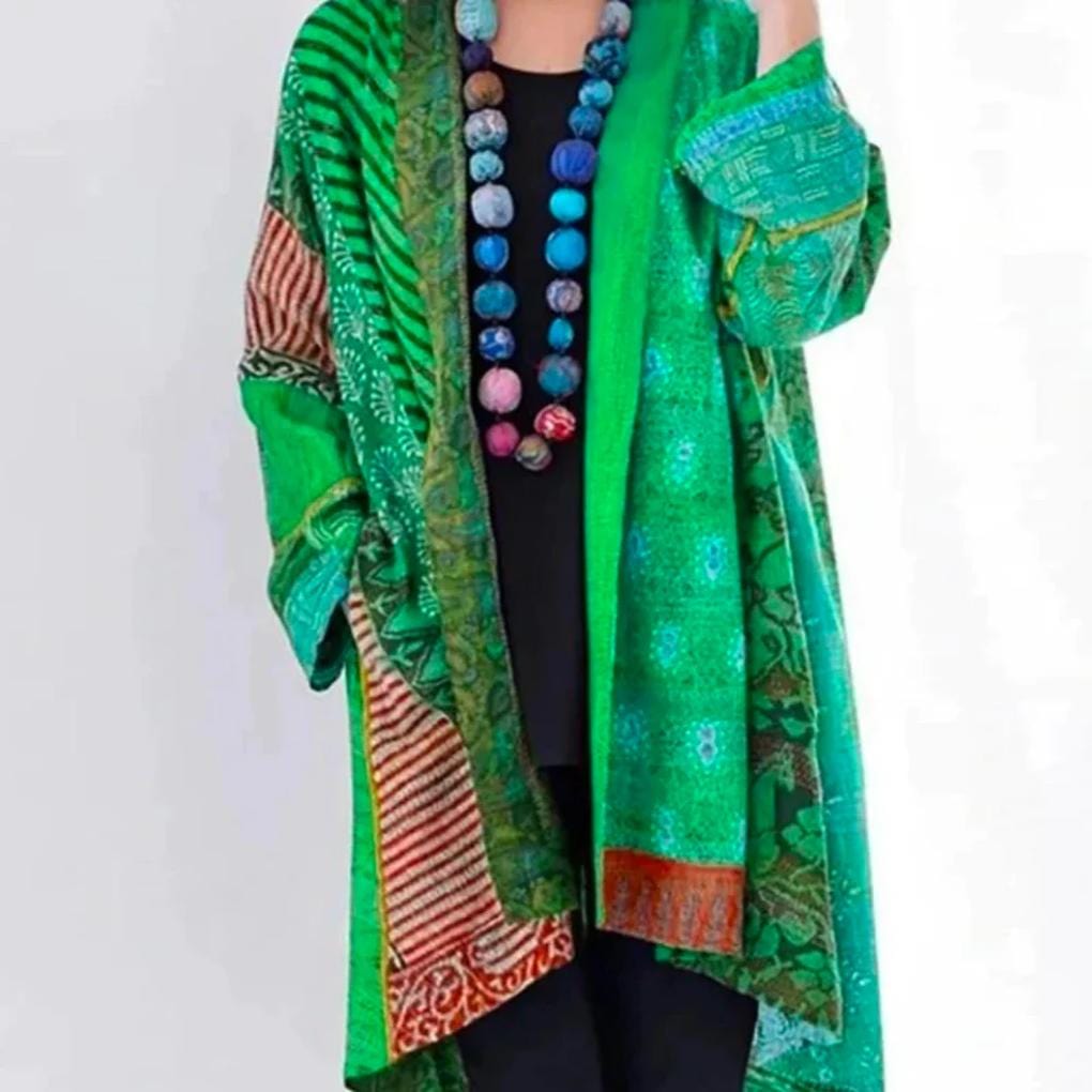 Primadon Damen Cardigans Grün / S Stilvoller Cardigan für Damen offen vielseitig elegant