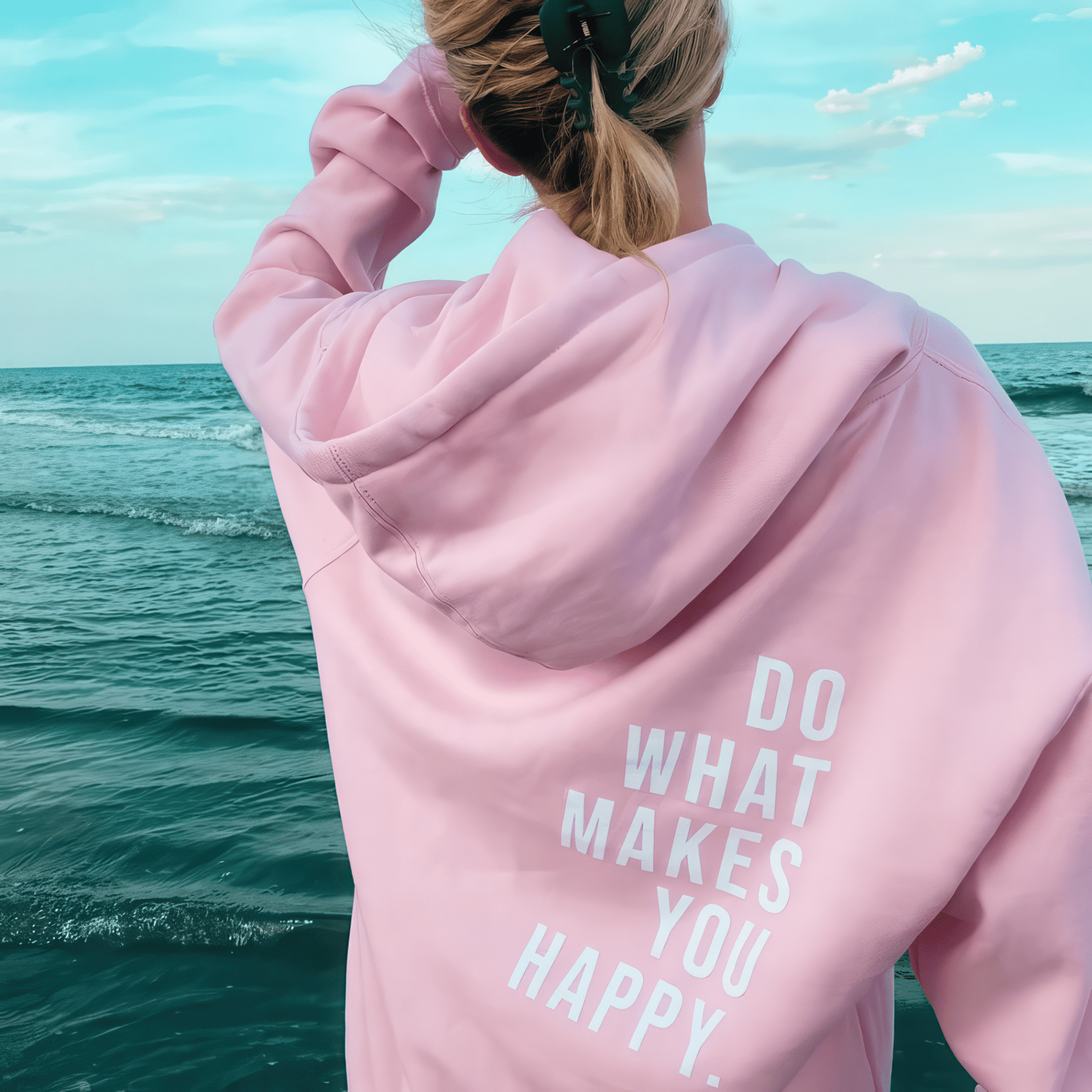 Primadon Damen Hoodies & Sweatshirts Pastellrosa / S Meli lässiger Hoodie für Damen bequem und atmungsaktiv