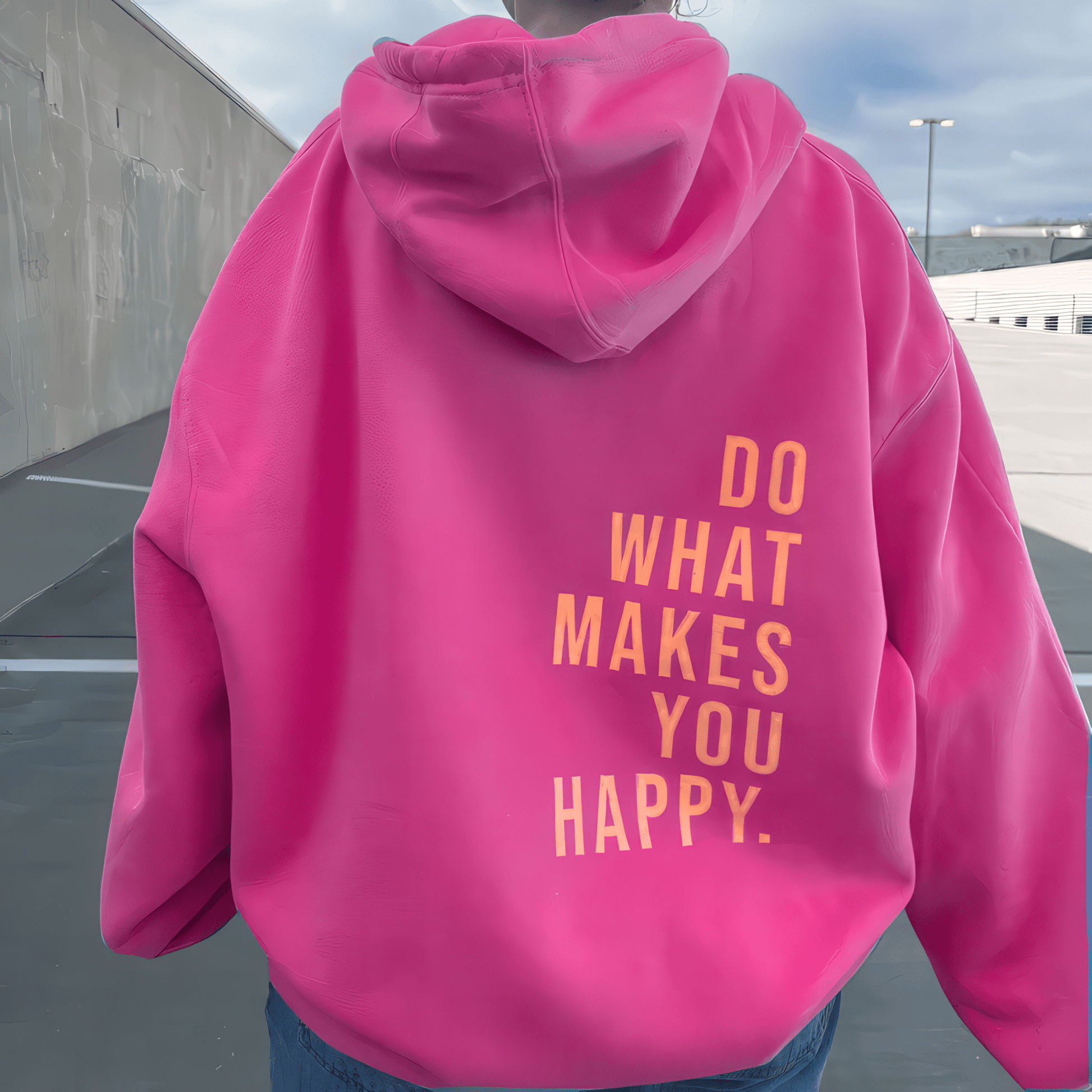 Primadon Damen Hoodies & Sweatshirts Rosa / S Meli lässiger Hoodie für Damen bequem und atmungsaktiv