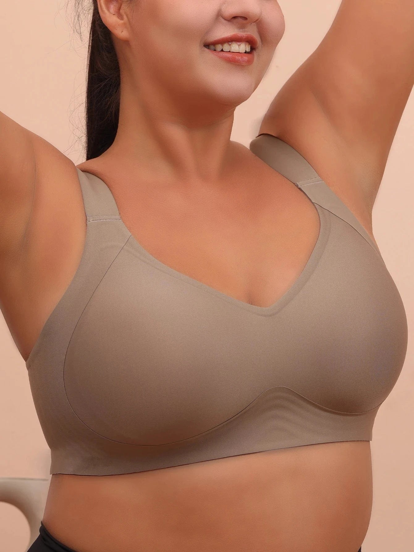 Primadon Damen Plus-Size Schlafanzüge & Loungewear Bella nahtloser Schlaf-BH für Damen atmungsaktiv großer Größe