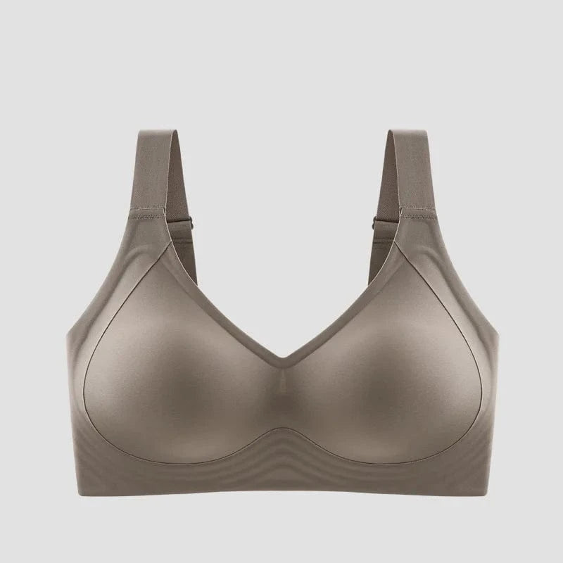 Primadon Damen Plus-Size Schlafanzüge & Loungewear Kaffe / M Bella nahtloser Schlaf-BH für Damen atmungsaktiv großer Größe