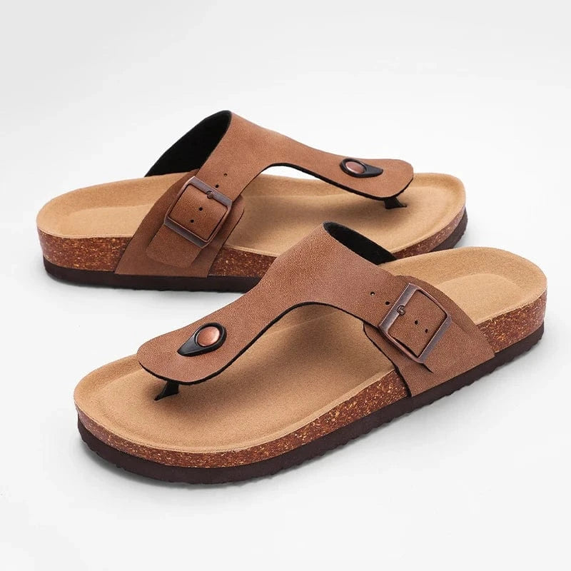 Primadon Damen Sandalen Braun / 43 Jana bequeme Damen Sandalen für Sommer rutschfest