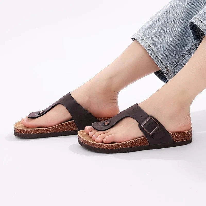 Primadon Damen Sandalen Jana bequeme Damen Sandalen für Sommer rutschfest