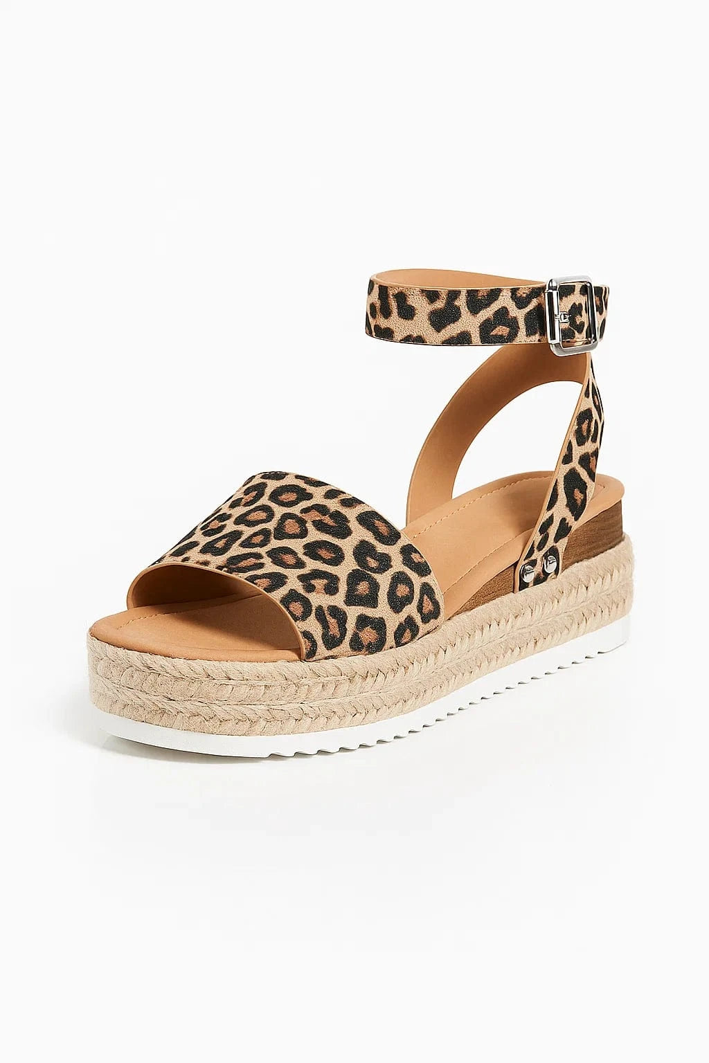 Primadon Damen Sandalen Leopard / 35 Cleo elegante Sandalen für Damen verstellbare Riemen