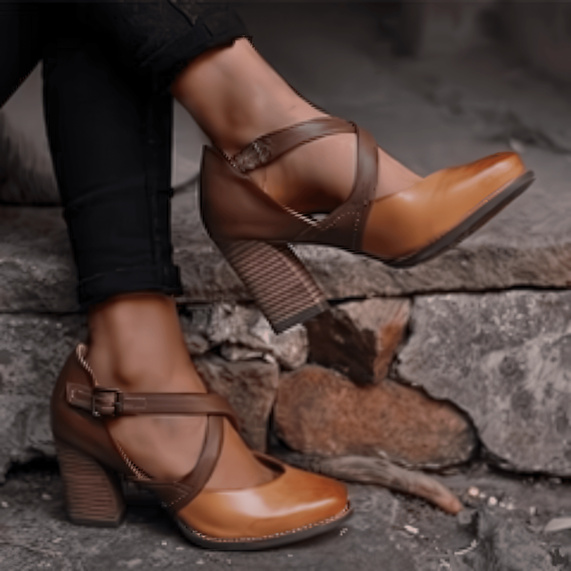 Primadon Damen Schuhe Gera | elegante Absatzschuhe für Damen 8 cm